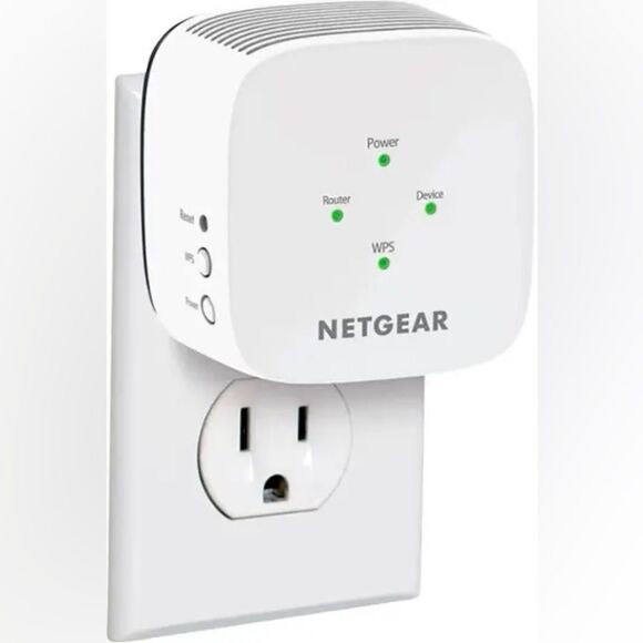 NETGEAR White WiFi Range Extender - Picture 1 of 15